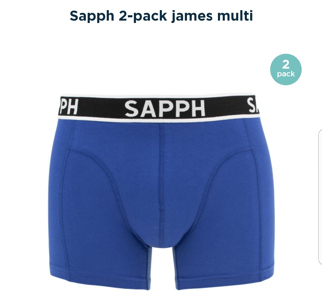 Sapph, 2-Pack, model James.