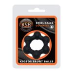 Kioto Cockring maat S met stalen balletjes